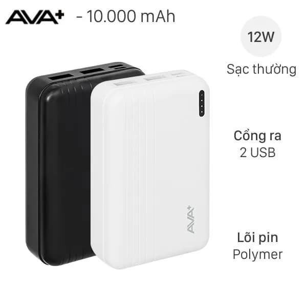 So sánh giá Pin sạc dự phòng Polymer 10.000 mAh 12W AVA+ PJ JP192 rẻ nhất? - Ảnh 14