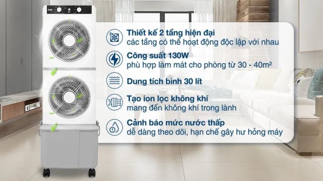 So sánh giá Quạt điều hòa AVA RPD-60T 130W rẻ nhất? - Ảnh 6