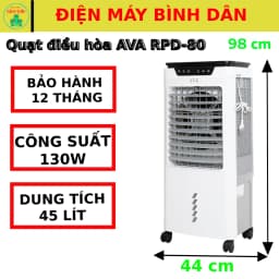 So sánh giá Quạt điều hòa AVA RPD-80 130W - Tìm sản phẩm giá rẻ nhất - Ảnh 12