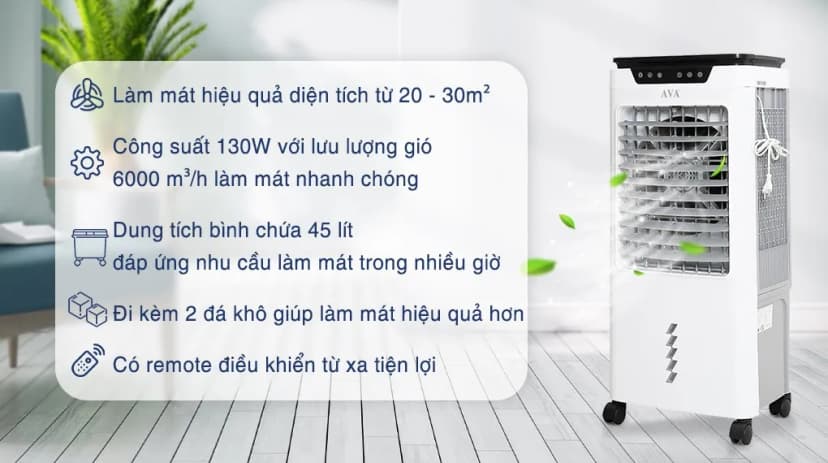 So sánh giá Quạt điều hòa AVA RPD-80 130W - Tìm sản phẩm giá rẻ nhất - Ảnh 5