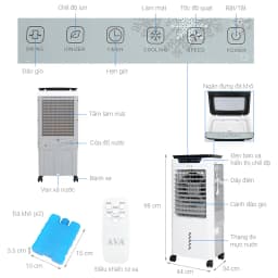 So sánh giá Quạt điều hòa AVA RPD-80 130W - Tìm sản phẩm giá rẻ nhất - Ảnh 10