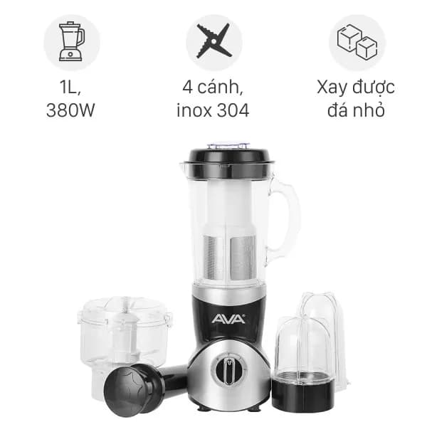 So sánh giá Máy xay sinh tố đa năng AVA SBL3196 - Tìm sản phẩm giá rẻ nhất - Ảnh 1