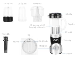 So sánh giá Máy xay sinh tố đa năng AVA SBL3196 - Tìm sản phẩm giá rẻ nhất - Ảnh 3