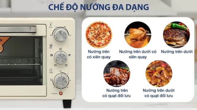 So sánh giá Lò nướng AVA TO2501 25 lít rẻ nhất? - Ảnh 3