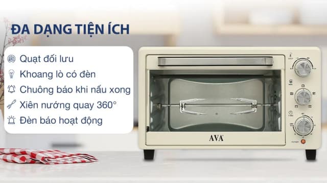 So sánh giá Lò nướng AVA TO2501 25 lít rẻ nhất? - Ảnh 5