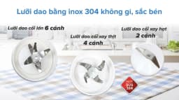 Máy xay sinh tố đa năng AVA YX-906N - Giá rẻ nhất hôm nay - Ảnh 4