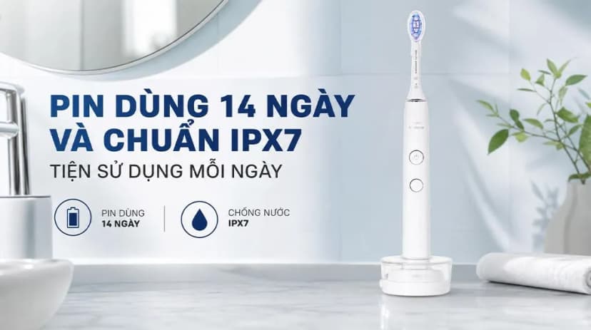 Bàn chải điện Philips Sonicare HX9911/73 - Giá rẻ nhất hôm nay - Ảnh 5