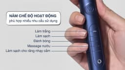 Bàn chải điện Halio Sonic Whitening Pro Midnight Blue - Giá rẻ nhất hôm nay - Ảnh 3