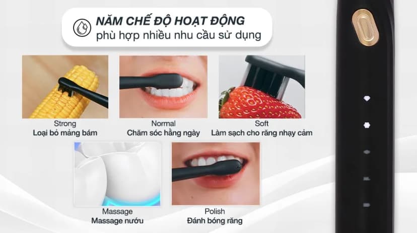 Bàn chải điện Lock&Lock ENR321BLK - Giá rẻ nhất hôm nay - Ảnh 4