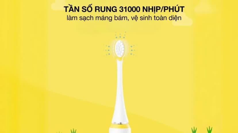 Bàn chải điện trẻ em Lock&Lock ENR226WHT - Giá rẻ nhất hôm nay - Ảnh 4