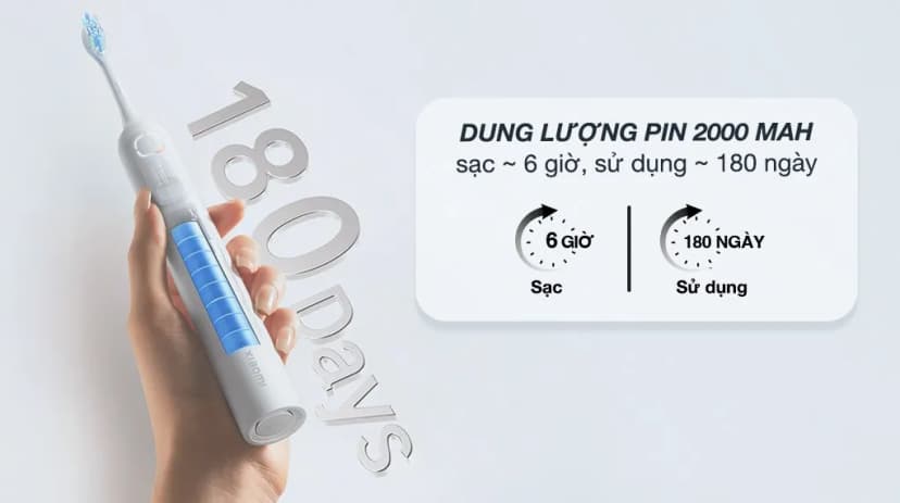 Bàn chải điện Xiaomi Blue GL - Giá rẻ nhất hôm nay - Ảnh 5