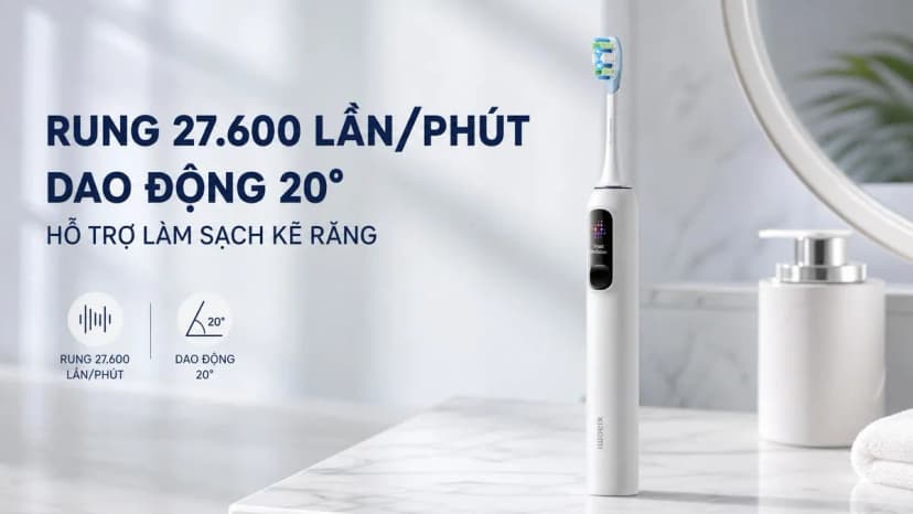 Bàn chải điện Xiaomi White Pro GL - Trắng - Giá rẻ nhất hôm nay - Ảnh 2