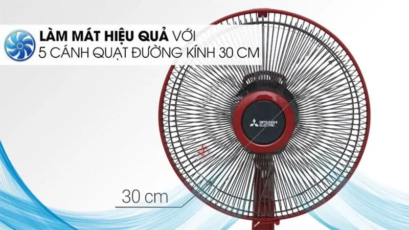 So sánh giá Quạt bàn Mitsubishi Electric 5 cánh D12-GA CY-RD 37W - Tìm sản phẩm giá rẻ nhất - Ảnh 13
