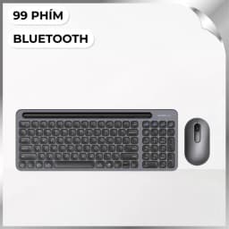 Bàn Phím Bluetooth MicroPack KM-238W - Xám