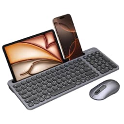 Bàn Phím Bluetooth MicroPack KM-238W - Xám - Giá rẻ nhất hôm nay - Ảnh 2