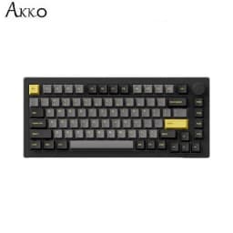 Bàn Phím Cơ Bluetooth Akko 5075B Plus Black & Gold