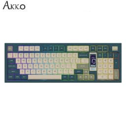 Bàn Phím Cơ Bluetooth Akko 5098B Green Ink Ice Cream Pink - Giá rẻ nhất hôm nay - Ảnh 1