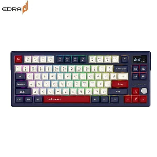 Bàn Phím Cơ Bluetooth EDRA ThunderBird TGK375WHE - Ảnh 11