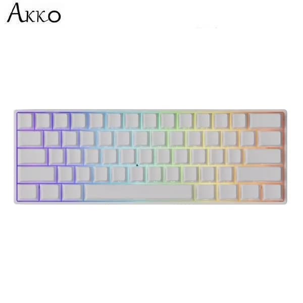 Bàn Phím Cơ Có Dây Akko FUN60 Pro SP White Akko Glare Magnetic Switches 5936 - Ảnh 22