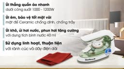 So sánh giá Bàn ủi hơi nước BlueStone SIB-3819 1200W - Tìm sản phẩm giá rẻ nhất - Ảnh 8