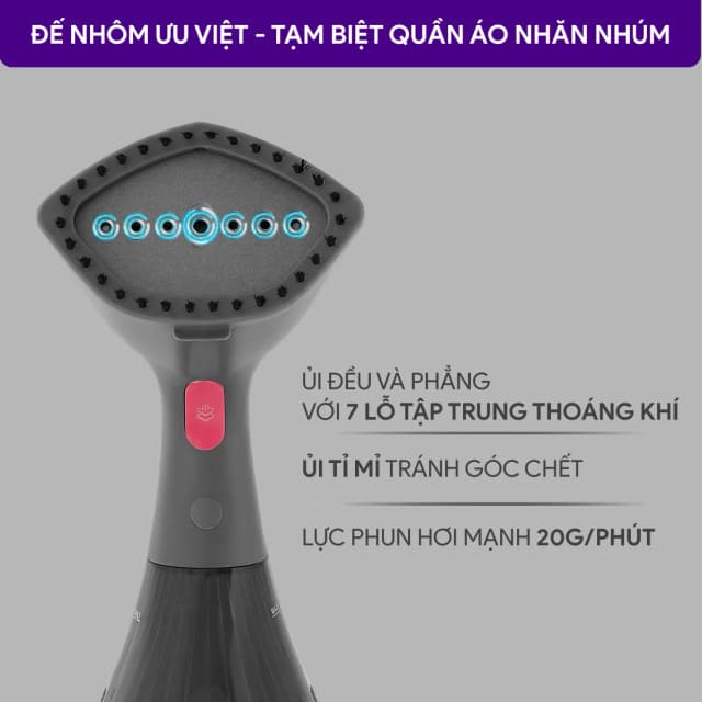Top 1 so sánh giá Bàn ủi hơi nước cầm tay Bluestone GSB-4018 1200W - Tìm sản phẩm giá rẻ nhất - Ảnh 4