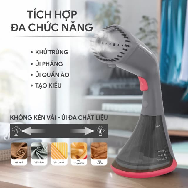 Top 1 so sánh giá Bàn ủi hơi nước cầm tay Bluestone GSB-4018 1200W - Tìm sản phẩm giá rẻ nhất - Ảnh 7