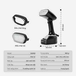 So sánh giá Bàn ủi hơi nước cầm tay Elmich SIE9161 1700W - Tìm sản phẩm giá rẻ nhất - Ảnh 19