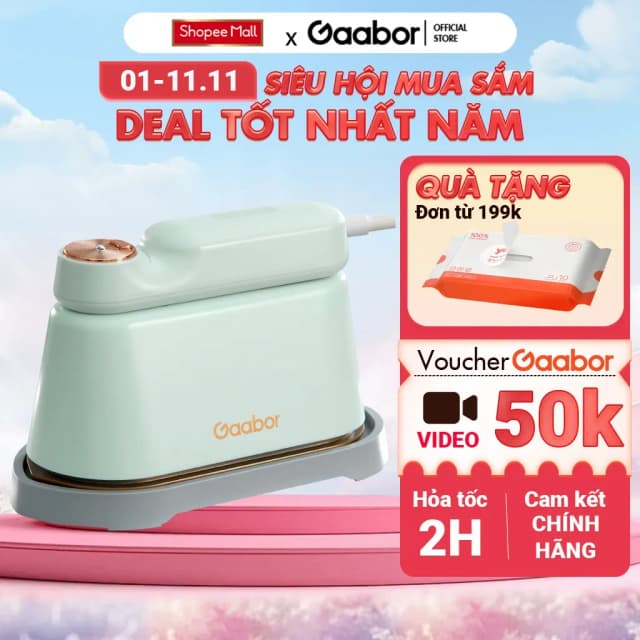 Top 1 so sánh giá Bàn ủi hơi nước cầm tay Gaabor HM-T01A 1300W - Tìm sản phẩm giá rẻ nhất - Ảnh 13