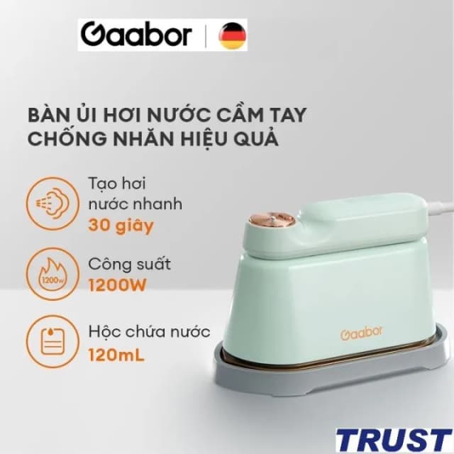 Top 1 so sánh giá Bàn ủi hơi nước cầm tay Gaabor HM-T01A 1300W - Tìm sản phẩm giá rẻ nhất - Ảnh 20