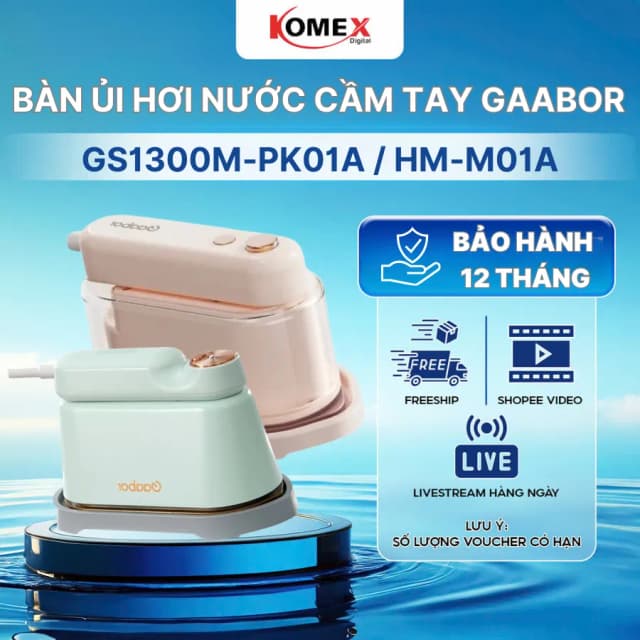 Top 1 so sánh giá Bàn ủi hơi nước cầm tay Gaabor HM-T01A 1300W - Tìm sản phẩm giá rẻ nhất - Ảnh 22