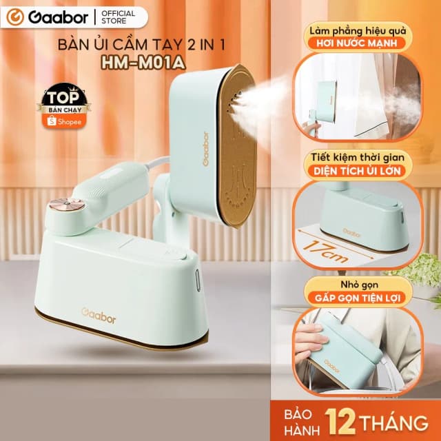 Top 1 so sánh giá Bàn ủi hơi nước cầm tay Gaabor HM-T01A 1300W - Tìm sản phẩm giá rẻ nhất - Ảnh 25