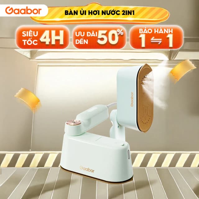 Top 1 so sánh giá Bàn ủi hơi nước cầm tay Gaabor HM-T01A 1300W - Tìm sản phẩm giá rẻ nhất - Ảnh 5
