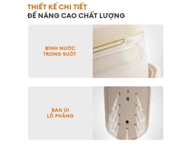 Top 1 so sánh giá Bàn ủi hơi nước cầm tay Gaabor HM-T01A 1300W - Tìm sản phẩm giá rẻ nhất - Ảnh 49