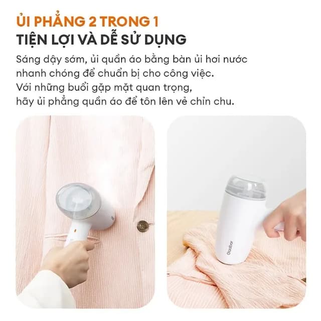 Top 1 so sánh giá Bàn ủi hơi nước cầm tay Gaabor HM-T01A 1300W - Tìm sản phẩm giá rẻ nhất - Ảnh 55
