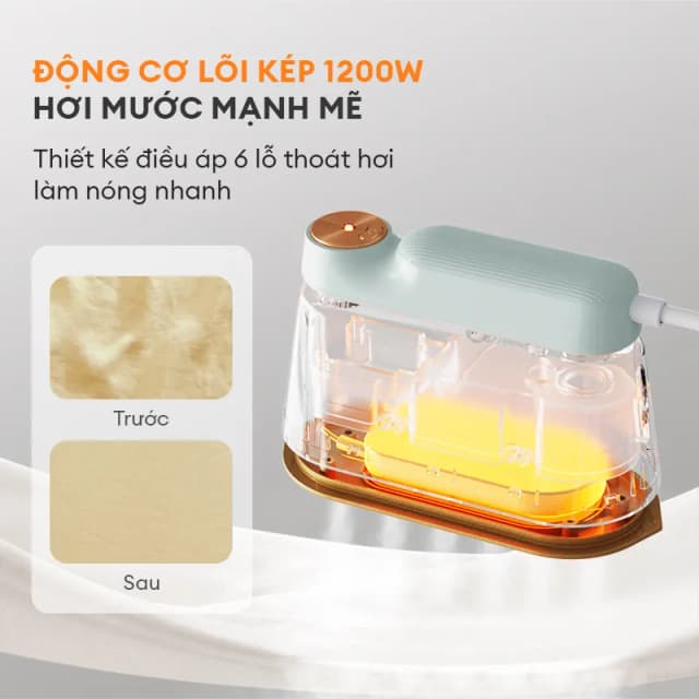 Top 1 so sánh giá Bàn ủi hơi nước cầm tay Gaabor HM-T01A 1300W - Tìm sản phẩm giá rẻ nhất - Ảnh 81