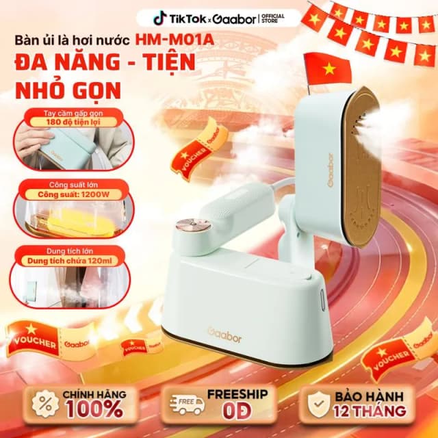 Top 1 so sánh giá Bàn ủi hơi nước cầm tay Gaabor HM-T01A 1300W - Tìm sản phẩm giá rẻ nhất - Ảnh 97