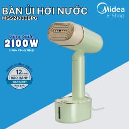 Bàn ủi hơi nước cầm tay Midea MGS21000BPG 2100W - Giá rẻ nhất hôm nay - Ảnh 1