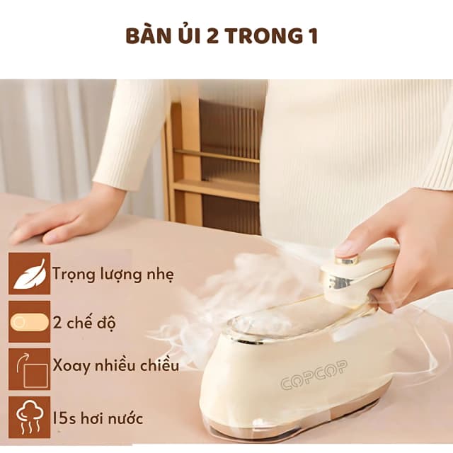 Top 1 so sánh giá Bàn ủi hơi nước cầm tay Midea MGS21000BPG 2100W - Tìm sản phẩm giá rẻ nhất - Ảnh 14