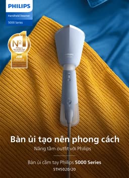 Bàn ủi hơi nước cầm tay Philips STH5020/20 1400W - Giá rẻ nhất hôm nay - Ảnh 13