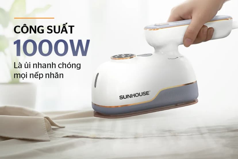 So sánh giá Bàn ủi hơi nước cầm tay Sunhouse SHD2174 1000W - Tìm sản phẩm giá rẻ nhất - Ảnh 1