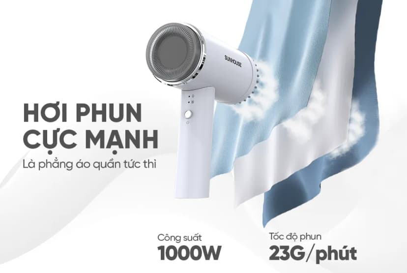 So sánh giá Bàn ủi hơi nước cầm tay Sunhouse SHD2174 1000W - Tìm sản phẩm giá rẻ nhất - Ảnh 13