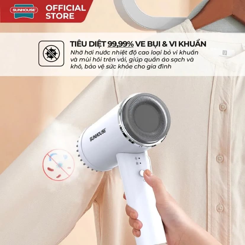 So sánh giá Bàn ủi hơi nước cầm tay Sunhouse SHD2174 1000W - Tìm sản phẩm giá rẻ nhất - Ảnh 9
