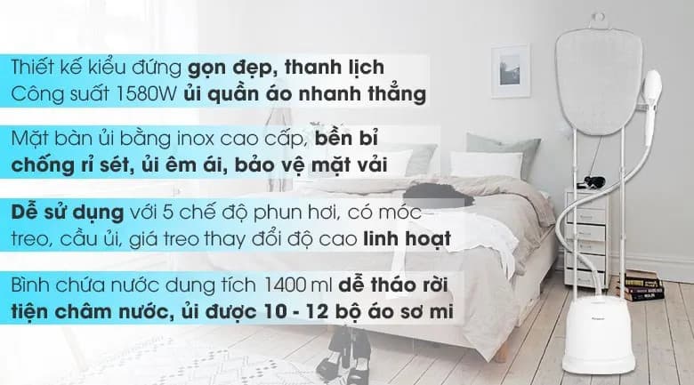 So sánh giá Bàn ủi hơi nước đứng Kangaroo KG-75B8 1580W - Tìm sản phẩm giá rẻ nhất - Ảnh 8