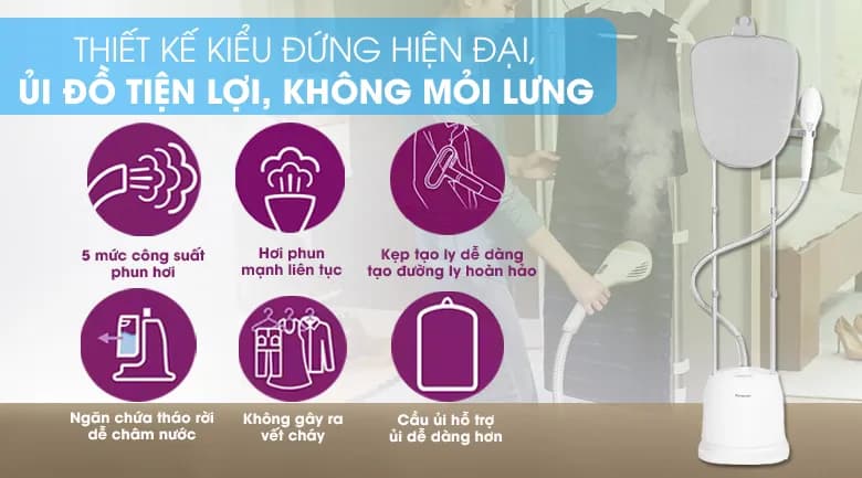 So sánh giá Bàn ủi hơi nước đứng Kangaroo KG-75B8 1580W - Tìm sản phẩm giá rẻ nhất - Ảnh 9
