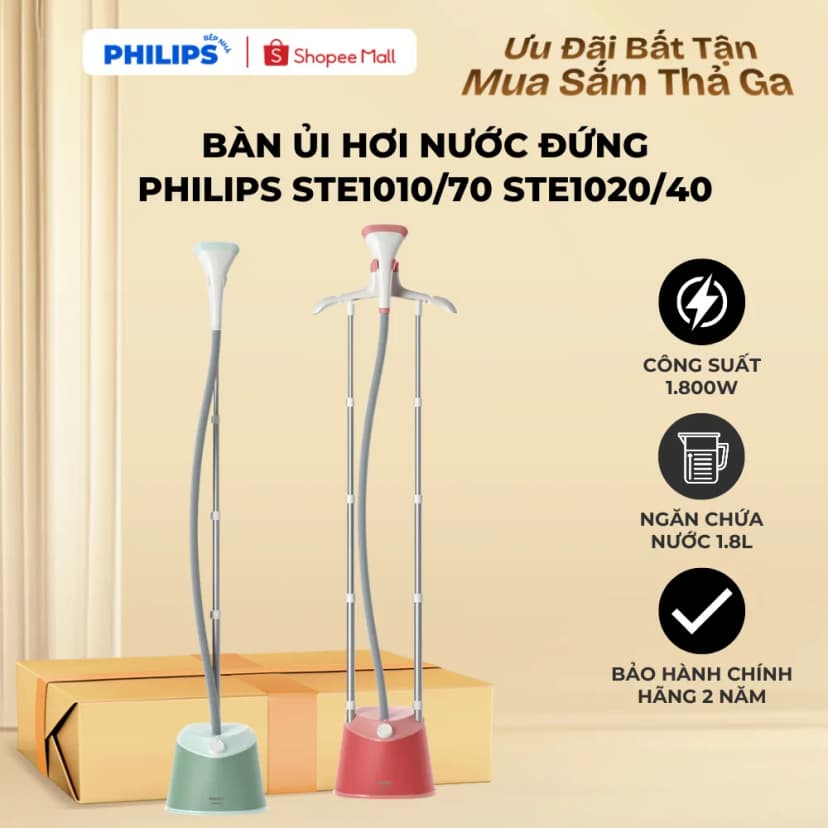 So sánh giá Bàn ủi hơi nước đứng Philips STE1010/70 1600W - Tìm sản phẩm giá rẻ nhất - Ảnh 5