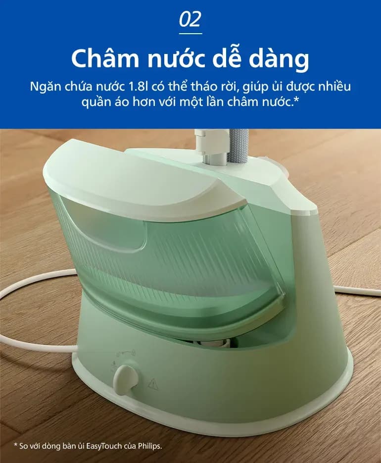 So sánh giá Bàn ủi hơi nước đứng Philips STE1010/70 1600W - Tìm sản phẩm giá rẻ nhất - Ảnh 9