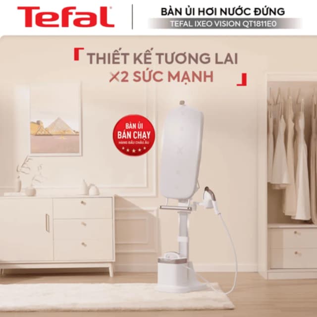 So sánh giá Bàn ủi hơi nước đứng Tefal QT1811E0 2400W rẻ nhất? - Ảnh 14