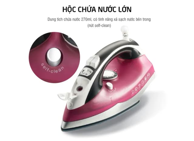 Top 1 so sánh giá Bàn ủi hơi nước Lock&Lock ENI362BLU 2000-2400W - Tìm sản phẩm giá rẻ nhất - Ảnh 12