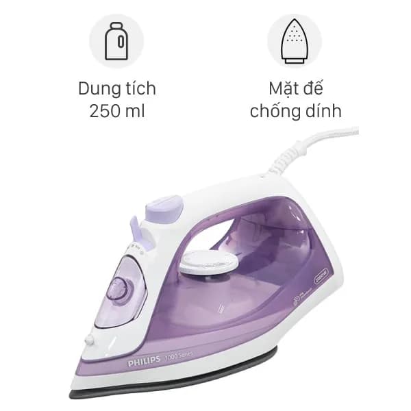 So sánh giá Bàn ủi hơi nước Philips DST1040/30 2000W rẻ nhất? - Ảnh 2