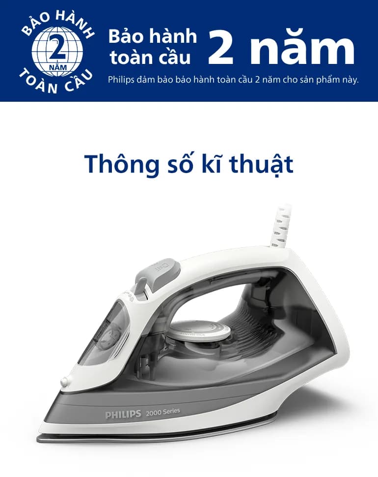 Bàn ủi hơi nước Philips DST2020/90 2000W - Giá rẻ nhất hôm nay - Ảnh 11